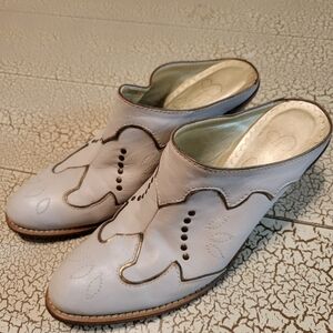 Jessica Simpson Western Mules